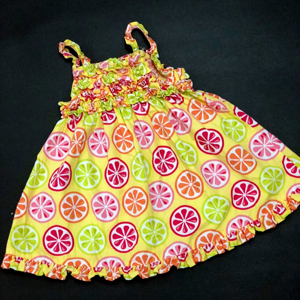 Gymboree Citrus Cooler 3-6m dress.